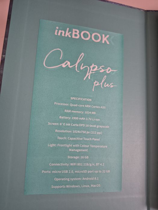 Czytnik książek InkBook Calypso Plus