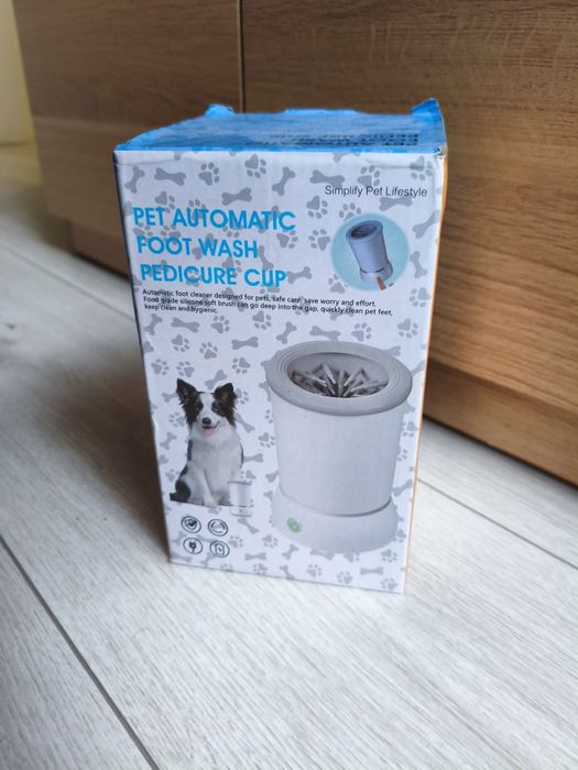 Elektryczna myjka do łap psa czyścik do łapek