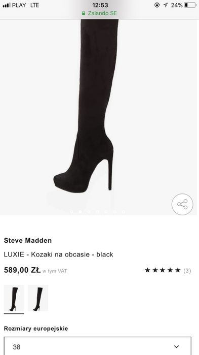 Steve Madden kozaki za kolano