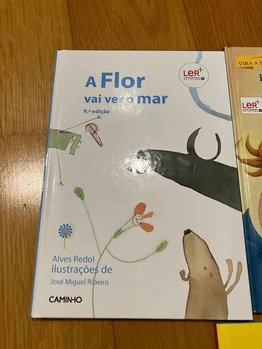 Lote de 4 livros (plano Ler+) infantis - unidade 3€