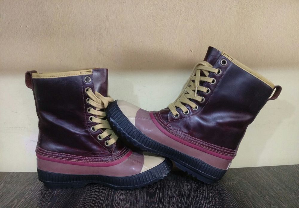 Оригінал  Sorel Sentry Steel Toe чоловічі зимові шкіряні чоботи