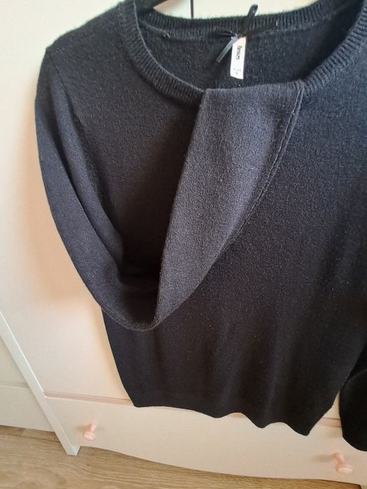 Sweter Sinsay roz S + spodnica Orsay roz S