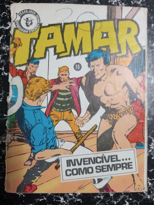 Revista BD Tamar e Tenax - com portes