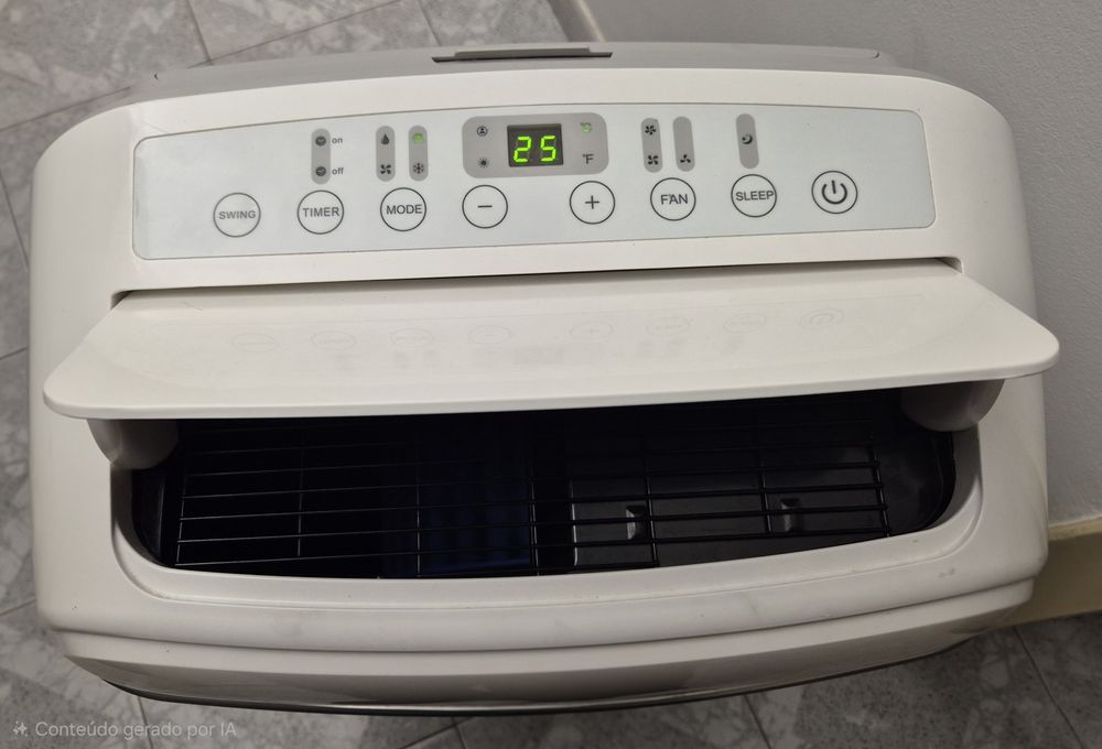 Ar Condicionado Portátil BECKEN BAC4255 (23 m² - 12000 BTU - Branco)