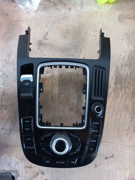 Panel mmi przełączniki radia audi a4 b8 a5 pokrętło