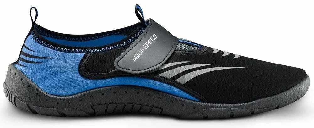 Buty do wody AQUA SPEED czarno niebieskie ( różne rozmiary )