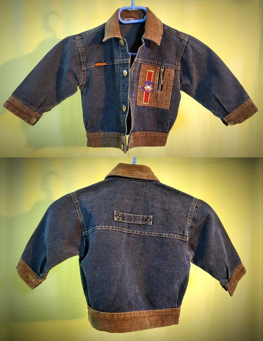 КУРТОЧКА "ВЕЛЬВЕТ" (1-3 роки), розмір 26-28, довжина 38, рука 28