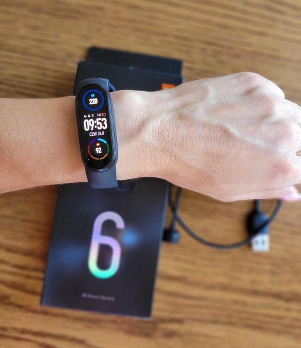 Zegarek sportowy xiaomi mi band 6