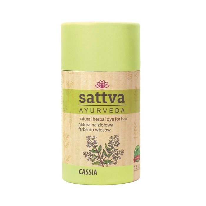 Sattva Natural naturalna ziołowa farba do włosów Cassia 150g