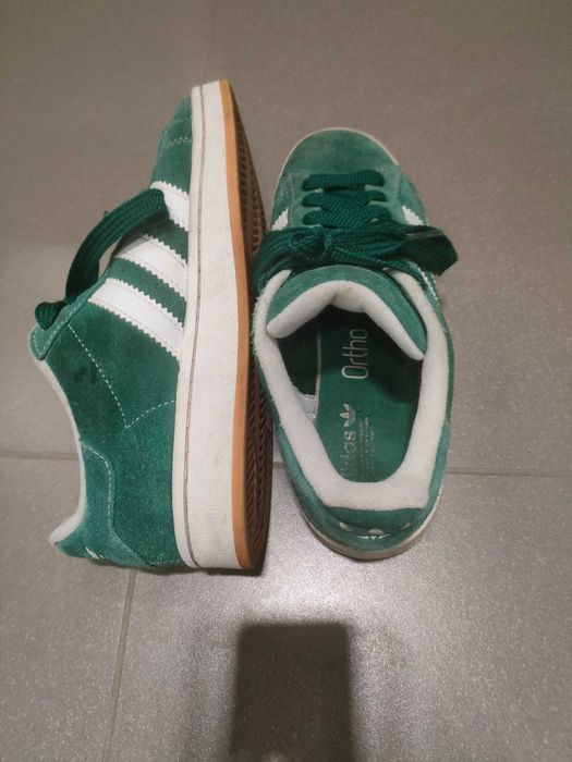 Buty ADIDAS Campus zielone r.38