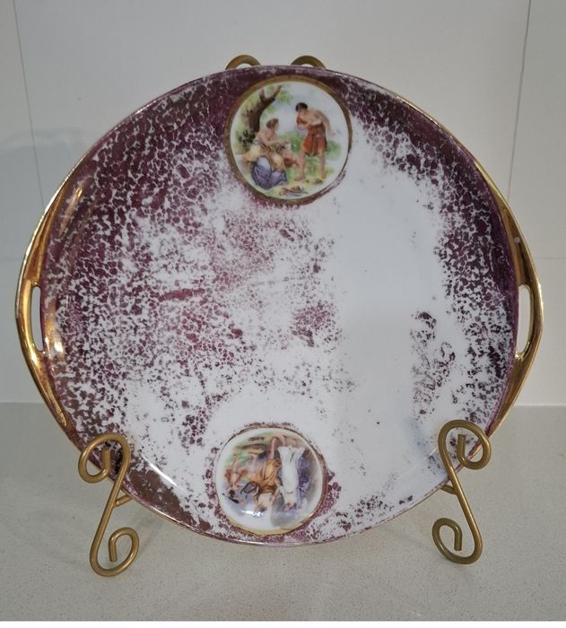 Prato de torradas em porcelana da Vista Alegre