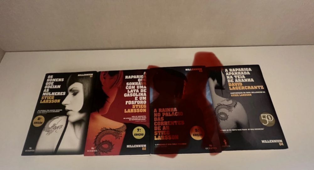 4 livros Saga Millennium Stieg Larsson