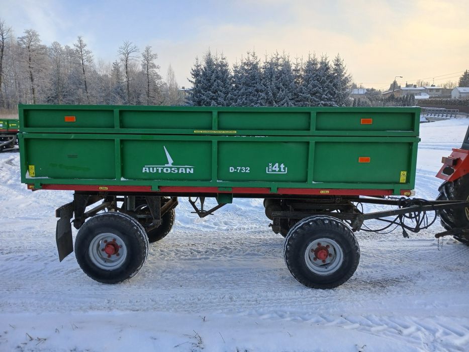 Przyczepa wywrotka d732