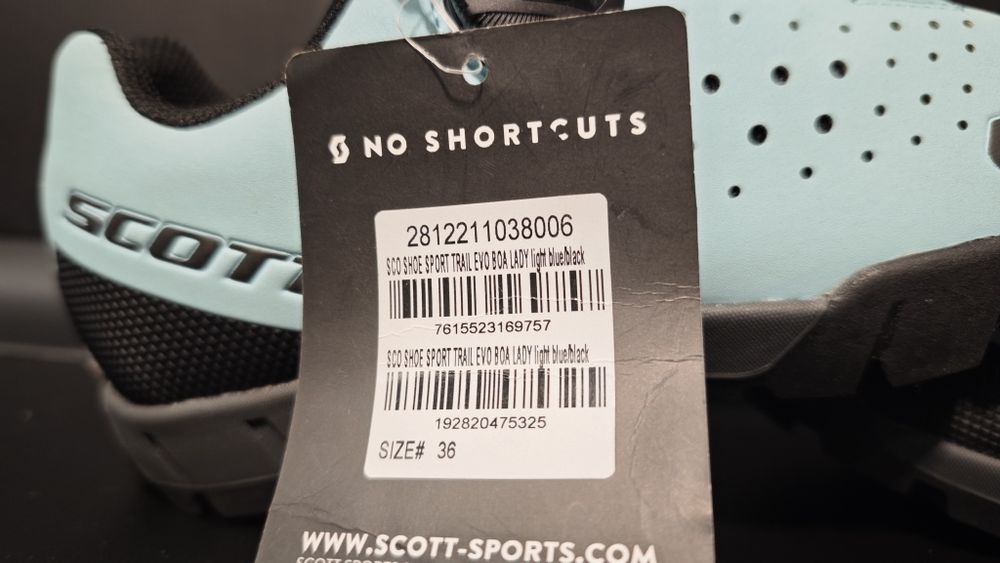 Scott trail evo boa жіночі велосипедні туфлі 36 розмір