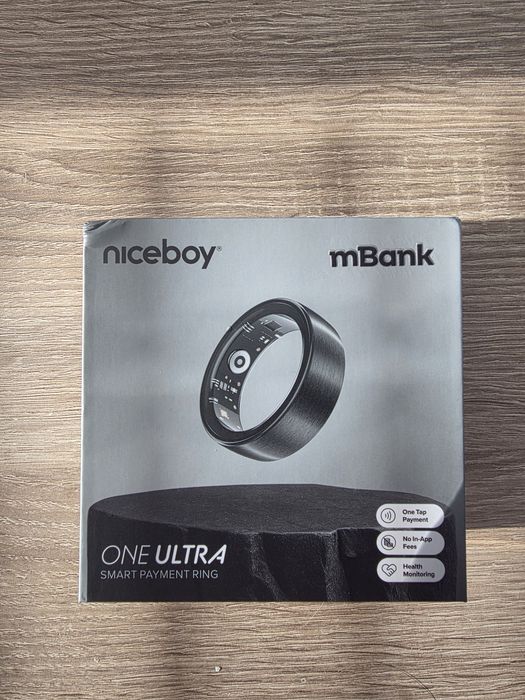 Pierścień Niceboy One Ultra w rozmiarze 11. Nowy! Gwarancja!