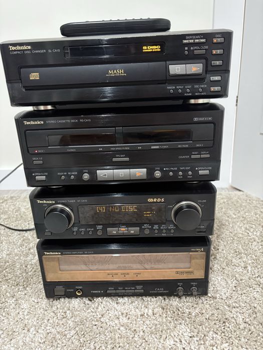Technics CA10 – kompletna wieża, sprawna, bez kolumn