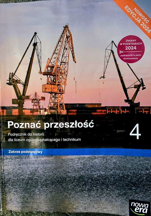 Poznać przeszłość 4 historia, klasa 4 LO i technikum