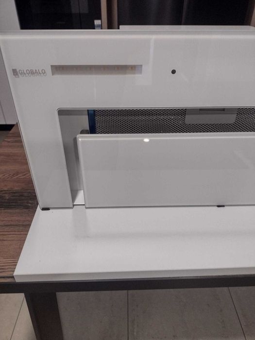 Okap  kol. białe szkło Globalo Gingero 60.2 H2H White + wysyłka gratis