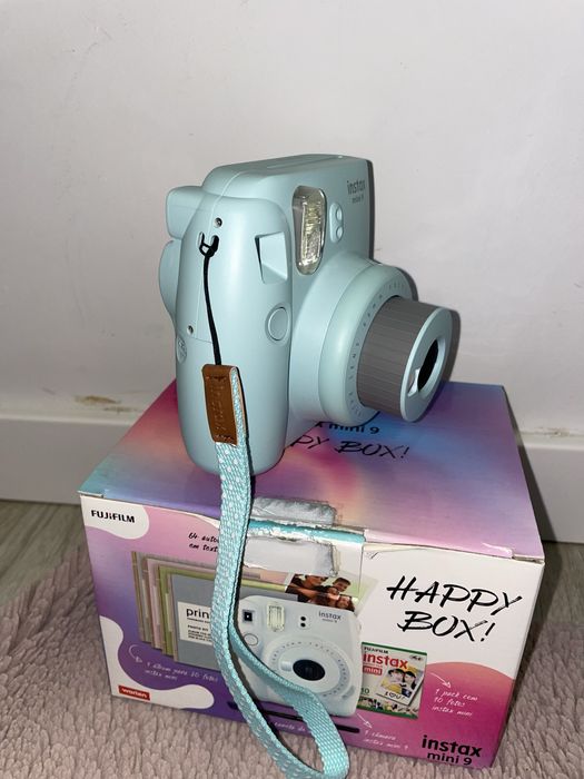 Máquina Fotográfica Instantânea Instax Mini 9 Azul