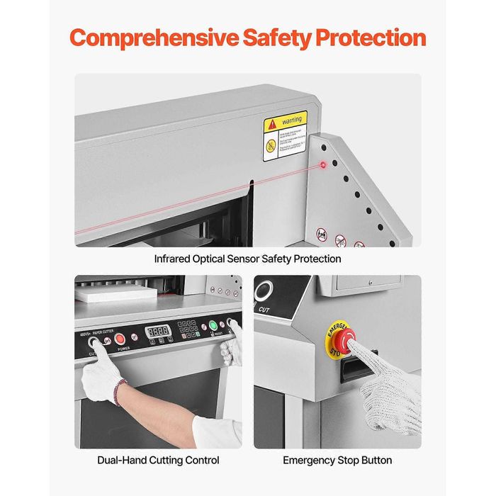 Guilhotina Elétrica de Papel  **NOVA**