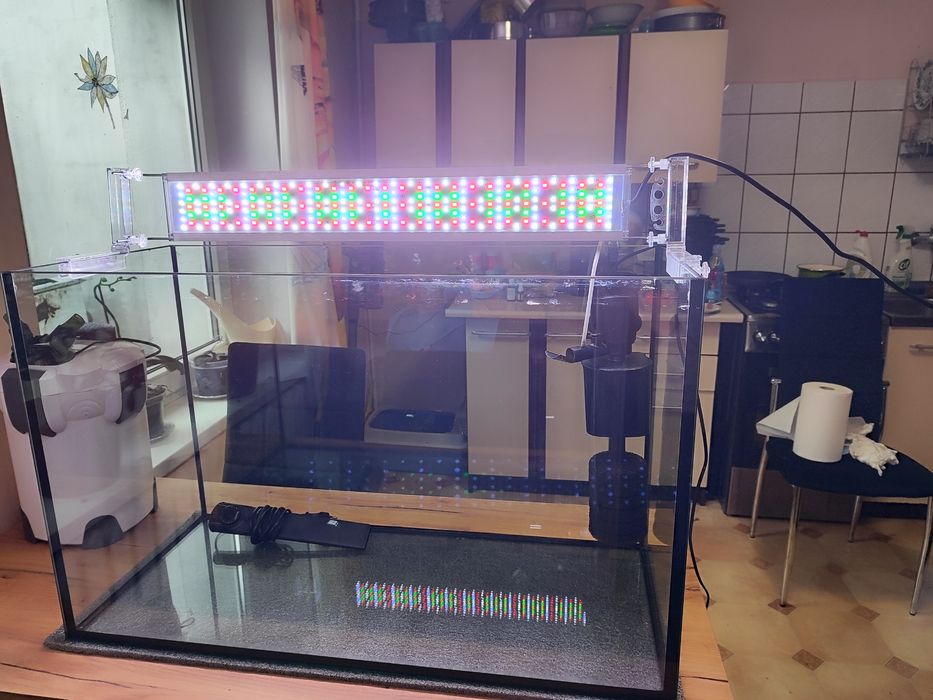 Akwarium bez pokrywy 140l