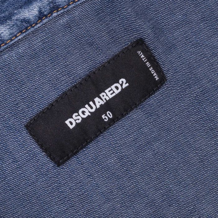 DSQUARED2 męska koszula Denim Button Up Shirt Italy -45%