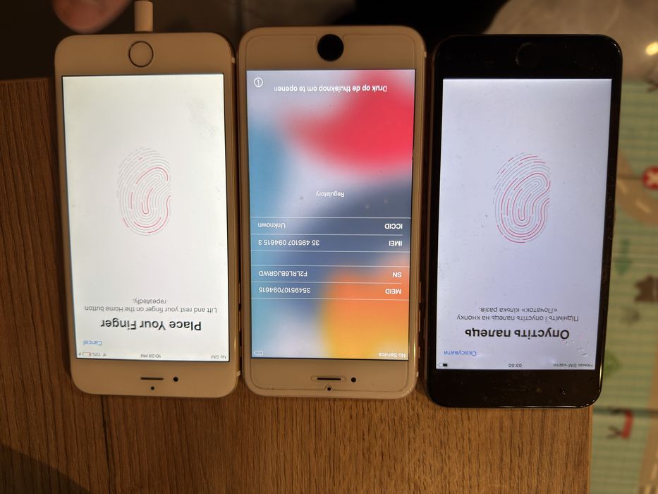 Lot iphone 6,6s Plus