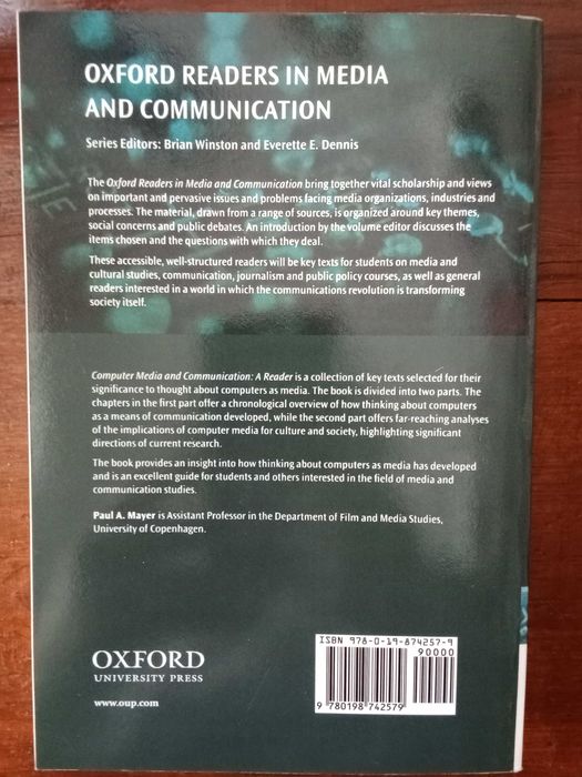 Paul A. Mayer - Computer Media and Communication