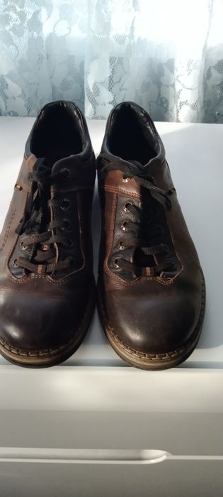 Туфлі чоловічі демісезонні кожані 40розміру