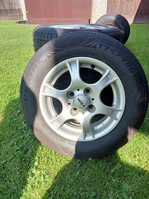 Opozy z alufelgami 175 70 r 13 4x100