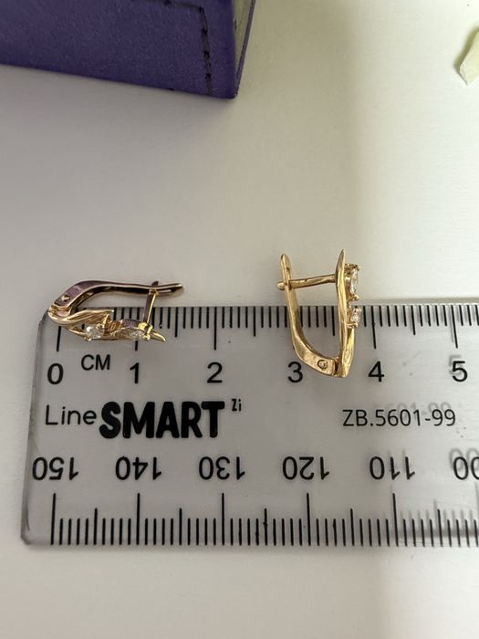 Золотые   сережки