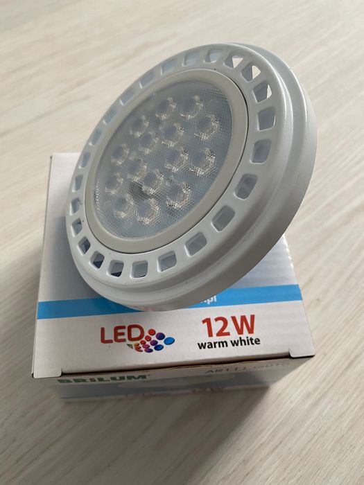 Żarówka LED brilum ar111 gu10 12w 3000k 5 sztuk