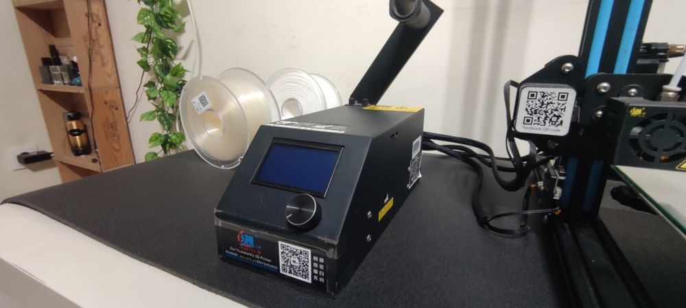 Impressora Digital - Creality 3D CR-10S   c/ dois filamentos