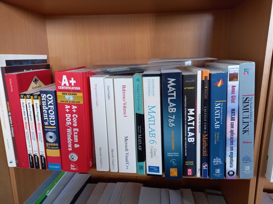 Livros Técnicos +Progr+ Eletrónica + Sistemas em Estado Novo a 10€