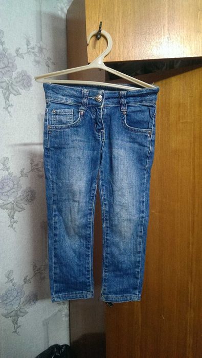 Хорошие Детские джинсы на девочку рост  92 см бренда Marions Kids Fashion