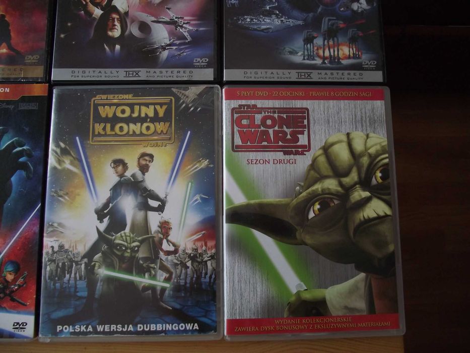 Star Wars wojny clonów dvd filmy bajki, i inne rebelianci , solo