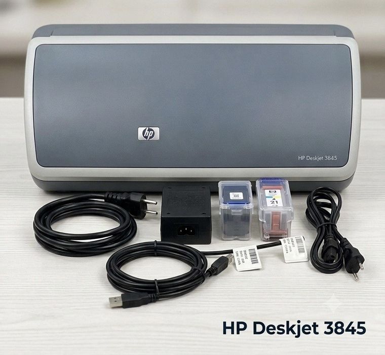 Принтер HP Deskjet 3845 (2 шт.) / Робочі з рідними БП