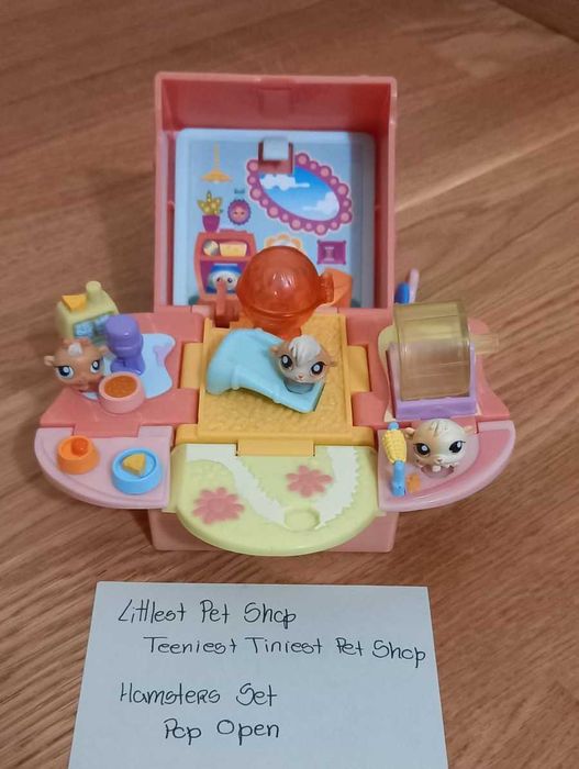 3 Conjuntos Littlest Pet Shop Completos