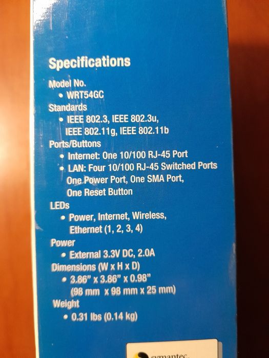 Компактный беспроводной маршрутизатор роутер LinkSys WRT54GC