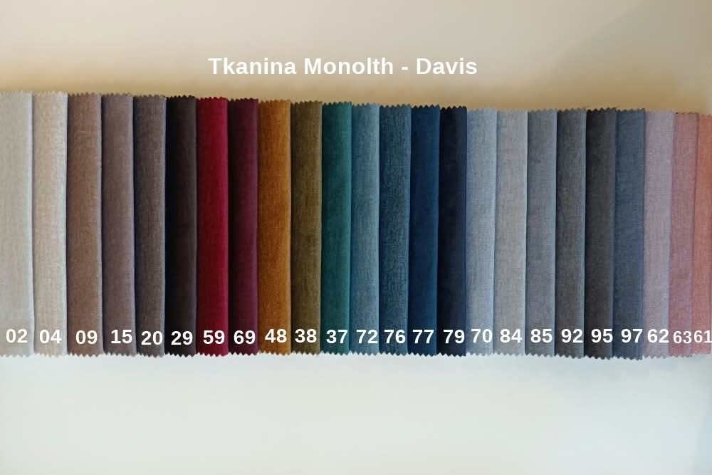 Narożnik 260x260 cm z funkcją spania Regulowane zagłówki