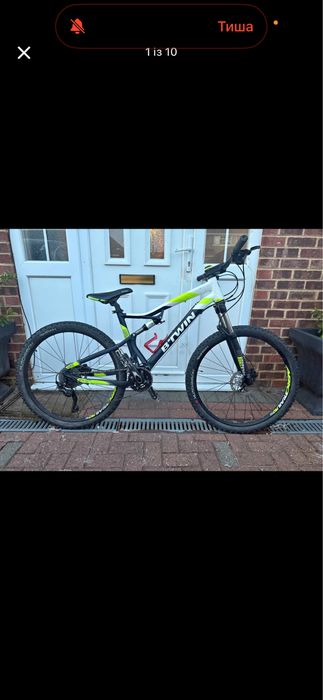 Продається  Велосипед Двопідвіс BTWIN RockRider 560 L 27.5"
