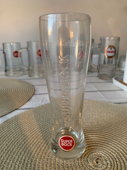 Copo Cerveja Super Bock Sabor Autêntico 20cl Crisal