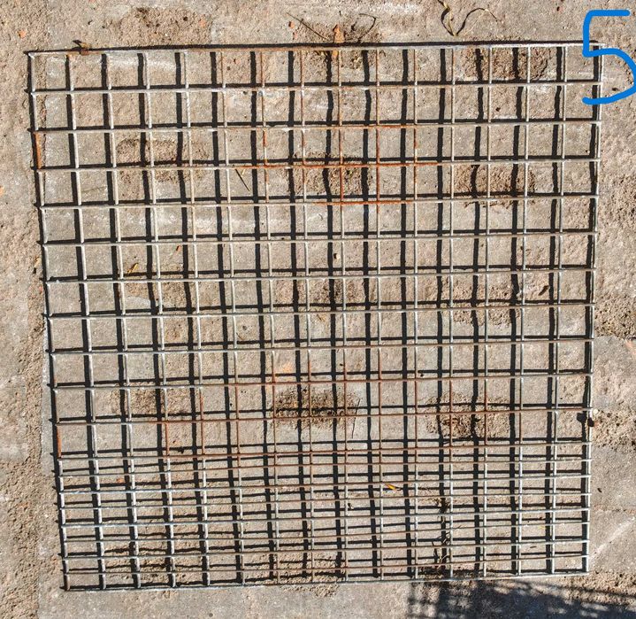 Siatki ocynkowe, zgrzewane. Grubość drutu 0,4 cm