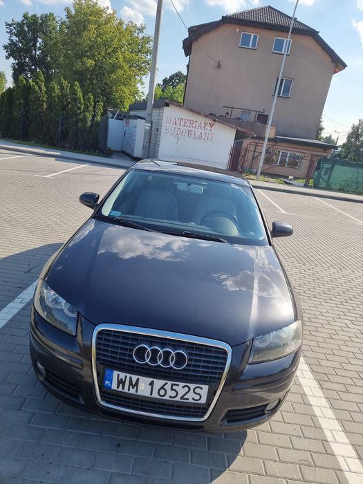 Audi a3 sport back 1.6 MPI 2006 Prywatnie grafitowy warto