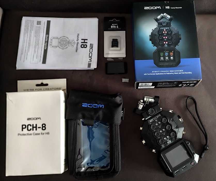 Zoom H8 + pch + bta