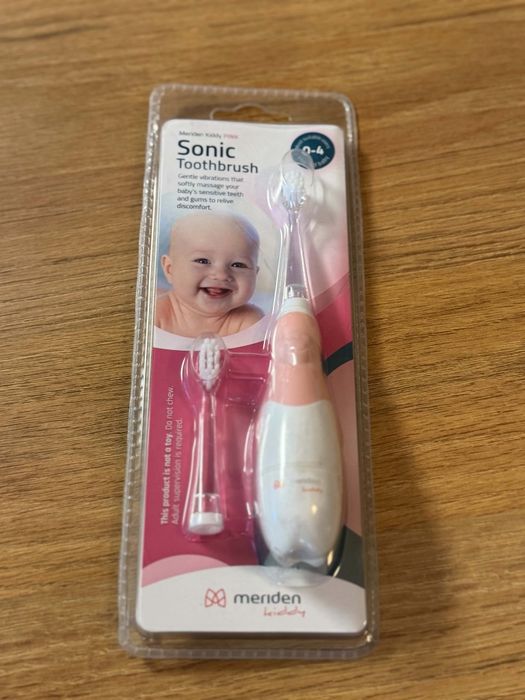 Szczoteczka soniczna dla dzieci różowa/zielona