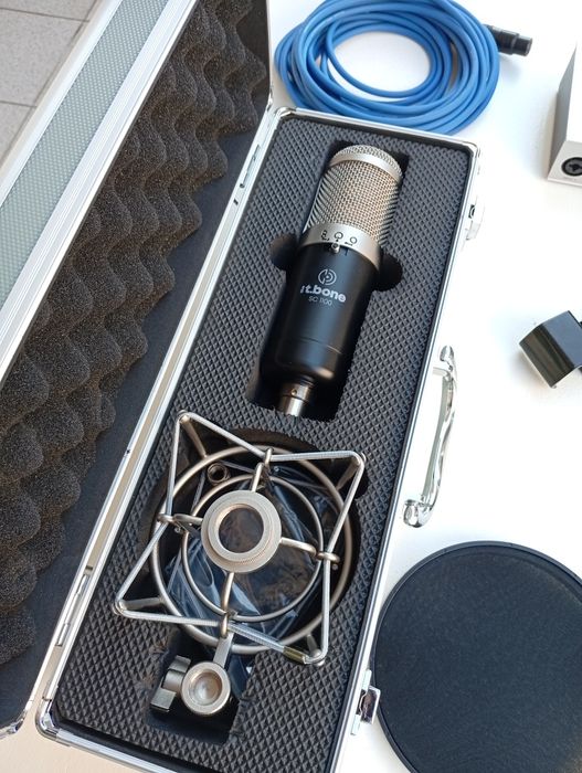 KIT gravação Home-Studio Profissional Novo