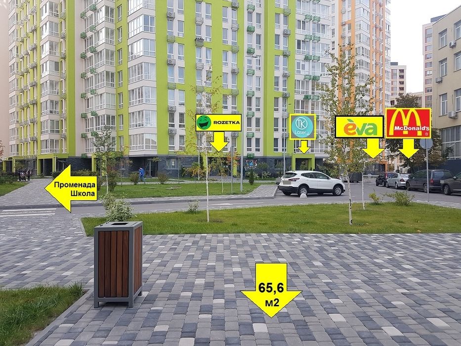 70м2, Евроремонт, кутове, 2 входи, ЖК Нивки-Парк, пр. Берестейський