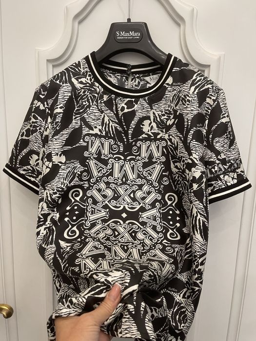 MAX MARA piękna bluzka koszulowa, 100 % jedwab