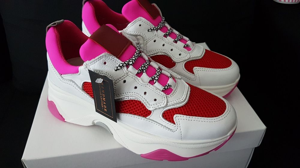 Подростковые кроссовки из нат.кожи Catwalk Chunky 36 размер,оригинал.